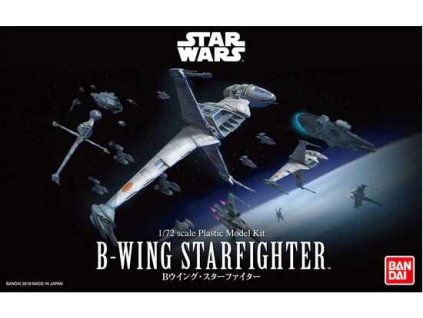 Plastic ModelKit BANDAI SW 01208 - B-Wing Starfighter (1:72)