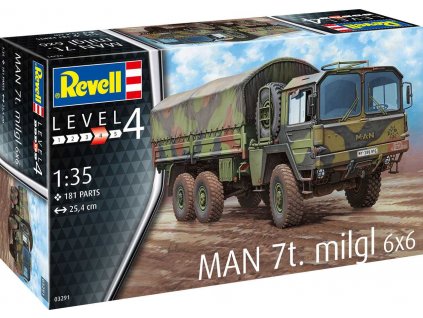 Plastic ModelKit military 03291 - MAN 7t Milgl (1:35)