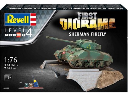 Gift-Set diorama 03299 - Sherman Firefly (1:76)