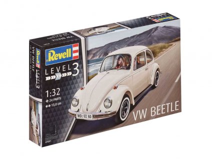 Plastic ModelKit auto 07681 - VW Beetle (1:32)