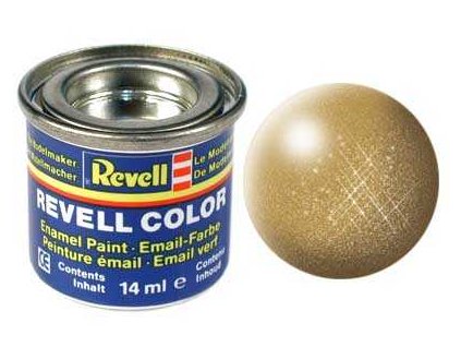 Barva Revell emailová - 32194: metalická zlatá (gold metallic)