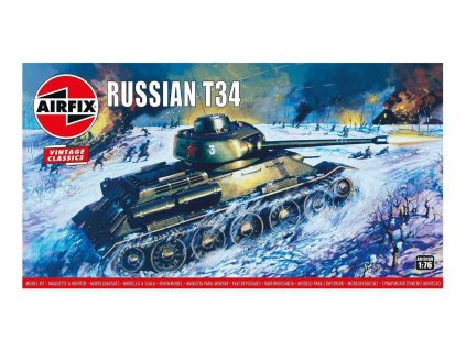 Classic Kit VINTAGE tank A01316V - Russian T34 Medium Tank (1:76)