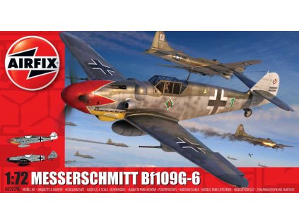 Classic Kit letadlo A02029B - Messerschmitt Bf109G-6 (1:72)