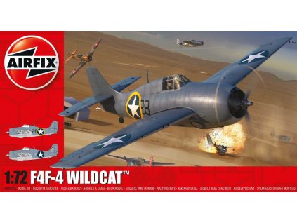 Classic Kit letadlo A02070A - Grumman F4F-4 Wildcat (1:72)