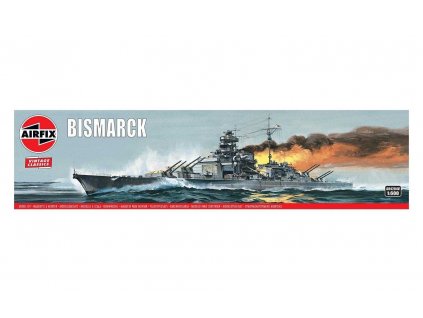 Classic Kit VINTAGE loď A04204V - Bismarck (1:600)