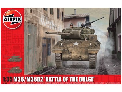 Classic Kit tank A1366 - M36/M36B2 "Battle of the Bulge" (1:35)
