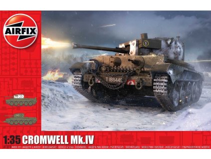 Classic Kit tank A1373 - Cruiser Mk.VIII A27M Cromwell Mk.IV (1:35)