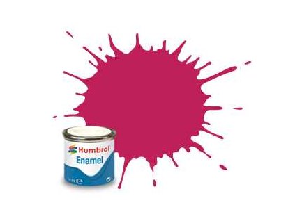 Humbrol barva email AA0552 - No 51 Sunset Red - Metallic - 14ml