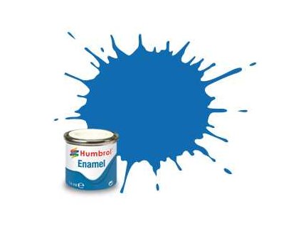 Humbrol barva email AA0566 - No 52 Baltic Blue - Metallic - 14ml