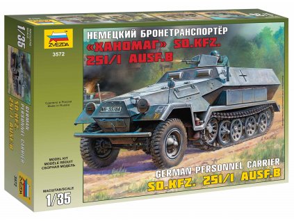 Model Kit military 3572 - Hanomag Sd.Kfz.251/1 Ausf.B (1:35)