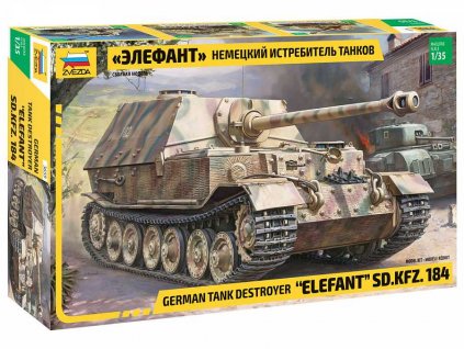 Model Kit military 3659 - Elefant Sd.Kfz.184 (1:35)