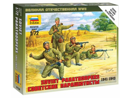 Wargames (WWII) figurky 6138 - Soviet Paratroops (1:72)