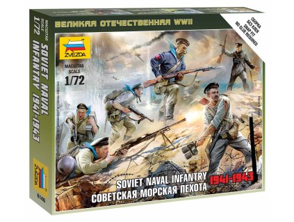 Wargames (WWII) figurky 6146 - Soviet Naval Infantry (1:72)