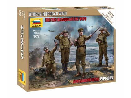 Wargames (WWII) figurky 6174 - British Headquarter (1:72)