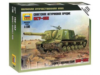 Wargames (WWII) military 6207 - Siviet assault gun ISU-152 (1:100)