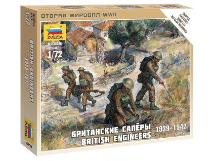 Wargames (WWII) figurky 6219 - British Engineers (1:72)