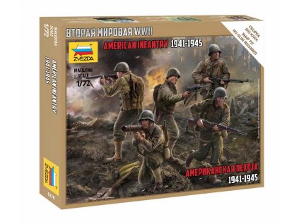 Wargames (WWII) figurky 6278 - US Infantry (1:72)