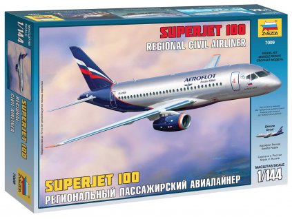 Model Kit letadlo 7009 - Sukhoi Superjet 100 (1:144)