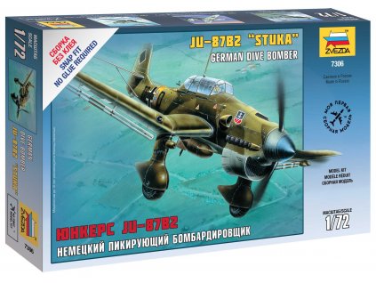 Snap Kit letadlo 7306 - Ju-87B2 Stuka (1:72)