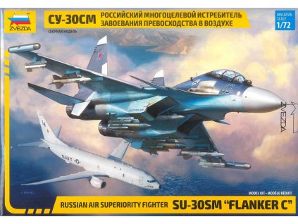 Model Kit letadlo 7314 - Sukhoi SU-30 SM "Flanker C" (1:72)