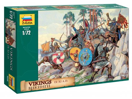 Wargames (AoB) figurky 8046 - Vikings (1:72)