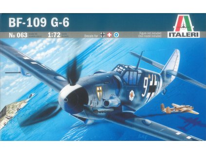 Model Kit letadlo 0063 - BF-109 G-6 (1:72)