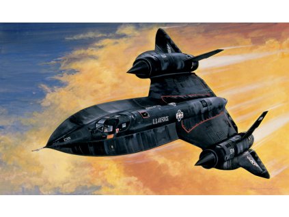 Model Kit letadlo 0145 - SR-71 BLACKBIRD with DRONE (1:72)