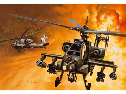 Model Kit vrtulník 0159 - AH-64A APACHE (1:72)