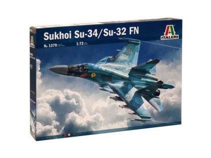 Model Kit letadlo 1379 - SUKHOI SU-34/SU-32 FN (1:72)