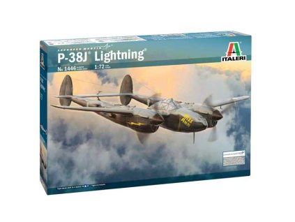 Model Kit letadlo 1446 - P-38J "Lightning" (1:72)