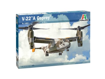 Model Kit vrtulník 1463 - V-22A Osprey (1:72)