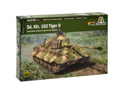 Model Kit tank 15765 -Sd. Kfr. 182 Tiger ll (1:56)