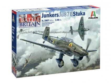 Model Kit letadlo 2807 - Ju-87B Stuka - Battle of Britain 80th Anniversary (1:48)