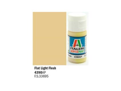 Italeri barva akryl 4390AP - Flat Light Flesh 20ml