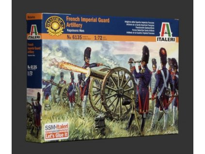 Model Kit figurky 6135 - FRENCH IMPERIAL GUARD ARTILLERY (NAP. WARS) (1:72)