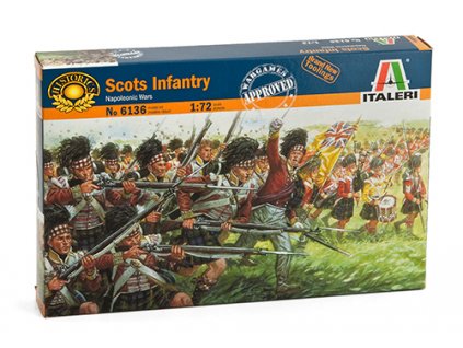 Model Kit figurky 6136 - SCOTTISH INFANTRY (NAP.WARS) (1:72)