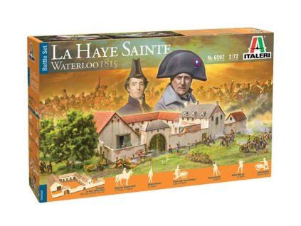 Model Kit diorama 6197 - Waterloo 1815: La Haye Sainte (1:72)