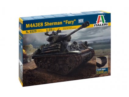 Model Kit tank 6529 - M4A3E8 SHERMAN (1:35)