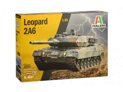 Model Kit tank 6567 - Leopard 2A6 (1:35)