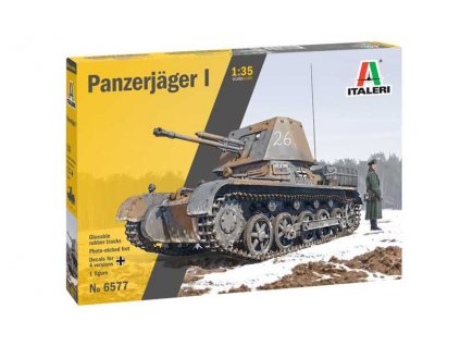 Model Kit tank 6577 - Panzerjager I (1:35)