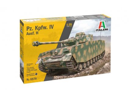 Model Kit tank 6578 - Pz. Kpfw. IV Ausf. H (1:35)