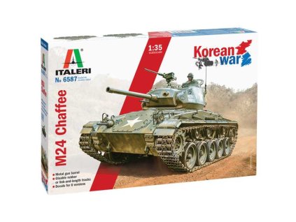 Model Kit tank 6587 - M24 "Chaffee" Korean War (1:35)