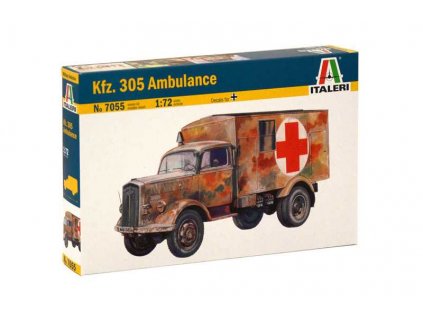 Model Kit military 7055 - Kfz. 305 AMBULANCE (1:72)