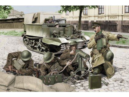 Model Kit figurky 6552 - BRITISH EXPEDITONARY FORCE, FRANCE 1940 (1:35)