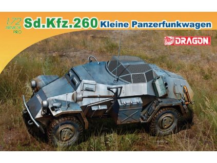 Model Kit military 7446 - Sd.Kfz.260 KLEINER PANZERFUNKWAGEN (1:72)