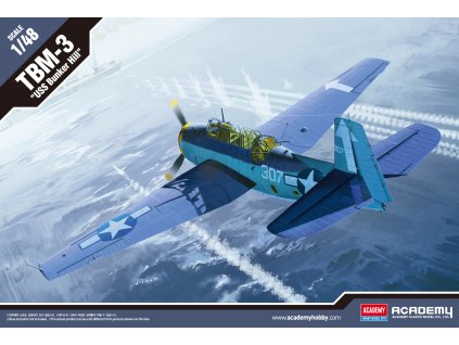 Model Kit letadlo 12285 - TBM-3 "USS BUNKERHILL" (1:48)