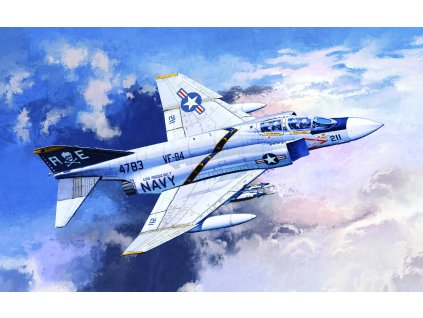Model Kit letadlo 12305 - F-4J "VF-84 JOLLY ROGERS" (1:48)