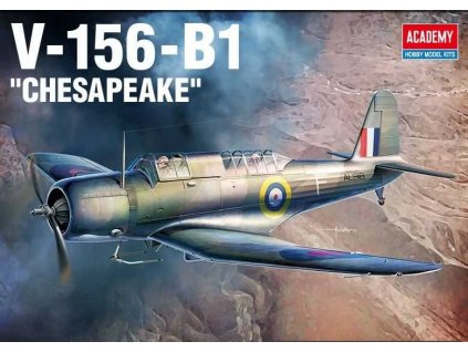 Model Kit letadlo 12330 - V-156-B1 Chesapeake (1:48)