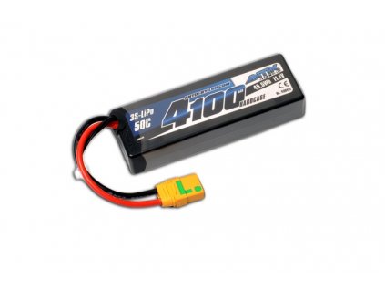 ANTIX by LRP 4100mAh - 11.1V - 50C LiPo Car Stickpack Hardcase - XT90 konektor