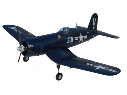 F4U Corsair - ARF (modrá, el. zatahovací podvozek)